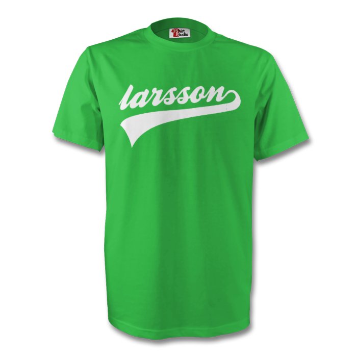 Click to view product details and reviews for Henrik Larsson Celtic Signature Tee Green.