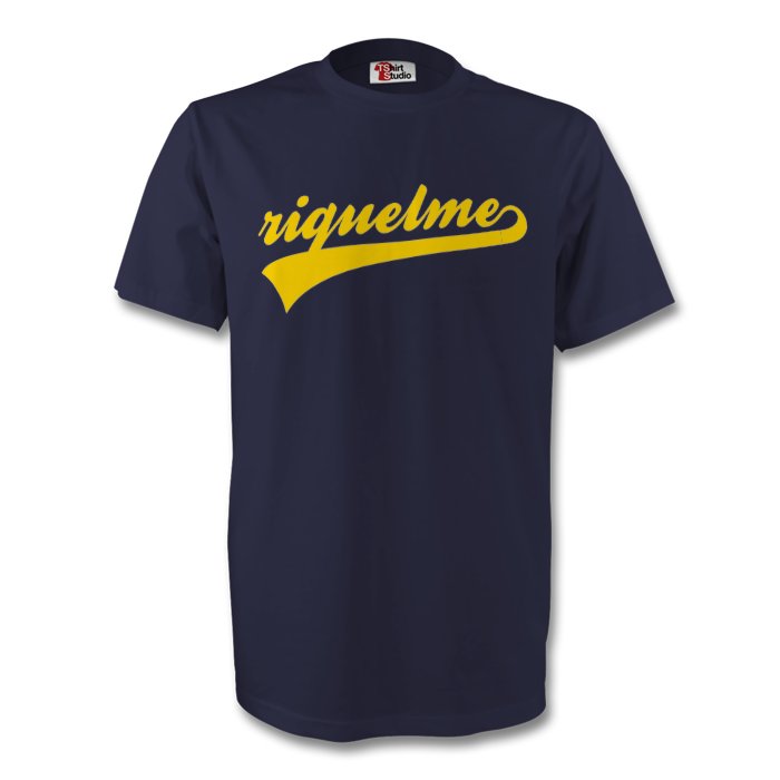 Click to view product details and reviews for Juan Roman Riquelme Boca Juniors Signature Tee Navy.