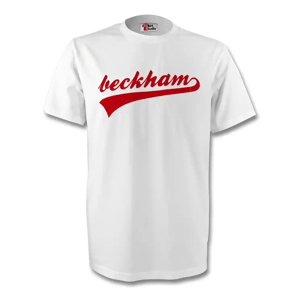 Click to view product details and reviews for David Beckham England Signature Tee White. Click to view product details and reviews for David Beckham England Signature Tee White.