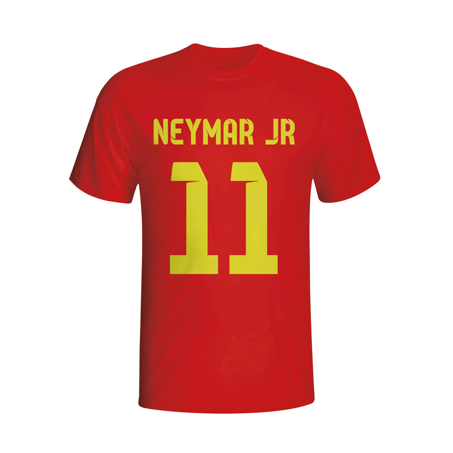 Neymar Barcelona Hero T-shirt (Red)