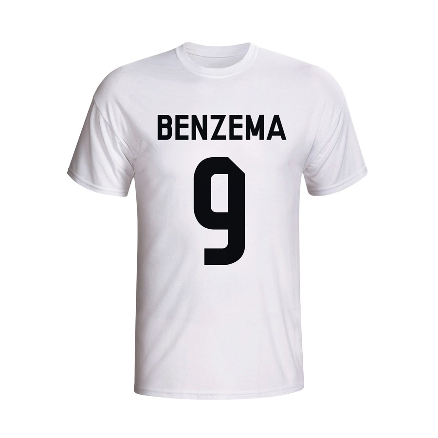 Click to view product details and reviews for Karim Benzema Real Madrid Hero T Shirt White Kids.