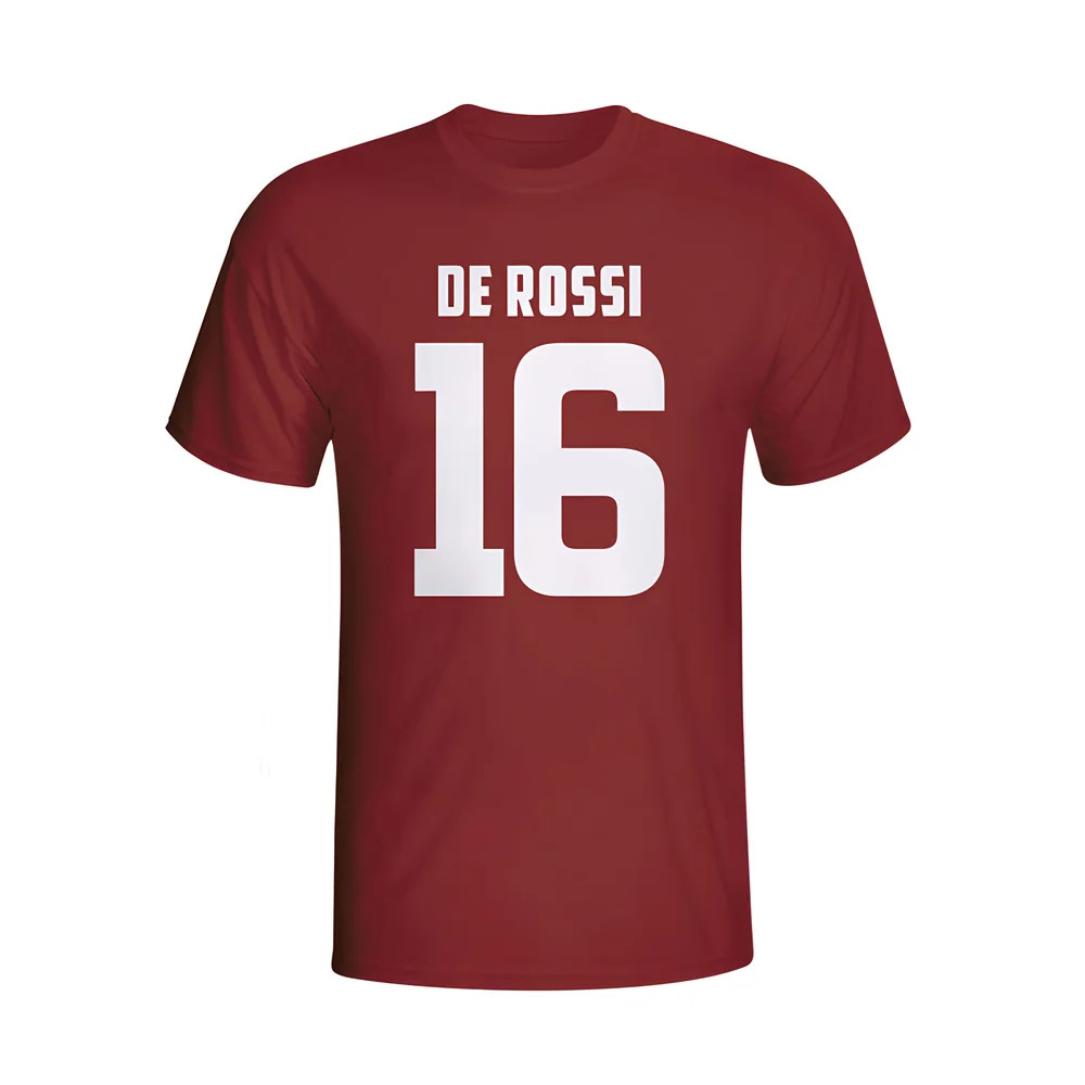 Click to view product details and reviews for Daniele De Rossi Roma Hero T Shirt Maroon. Click to view product details and reviews for Daniele De Rossi Roma Hero T Shirt Maroon.