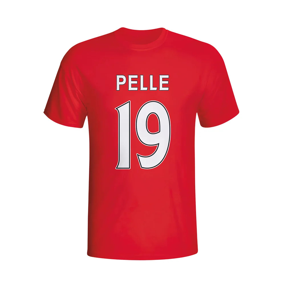 Graziano Pelle Southampton Hero T-Shirt (Red) Polyester Made By: Gildan Men's Red Medium
