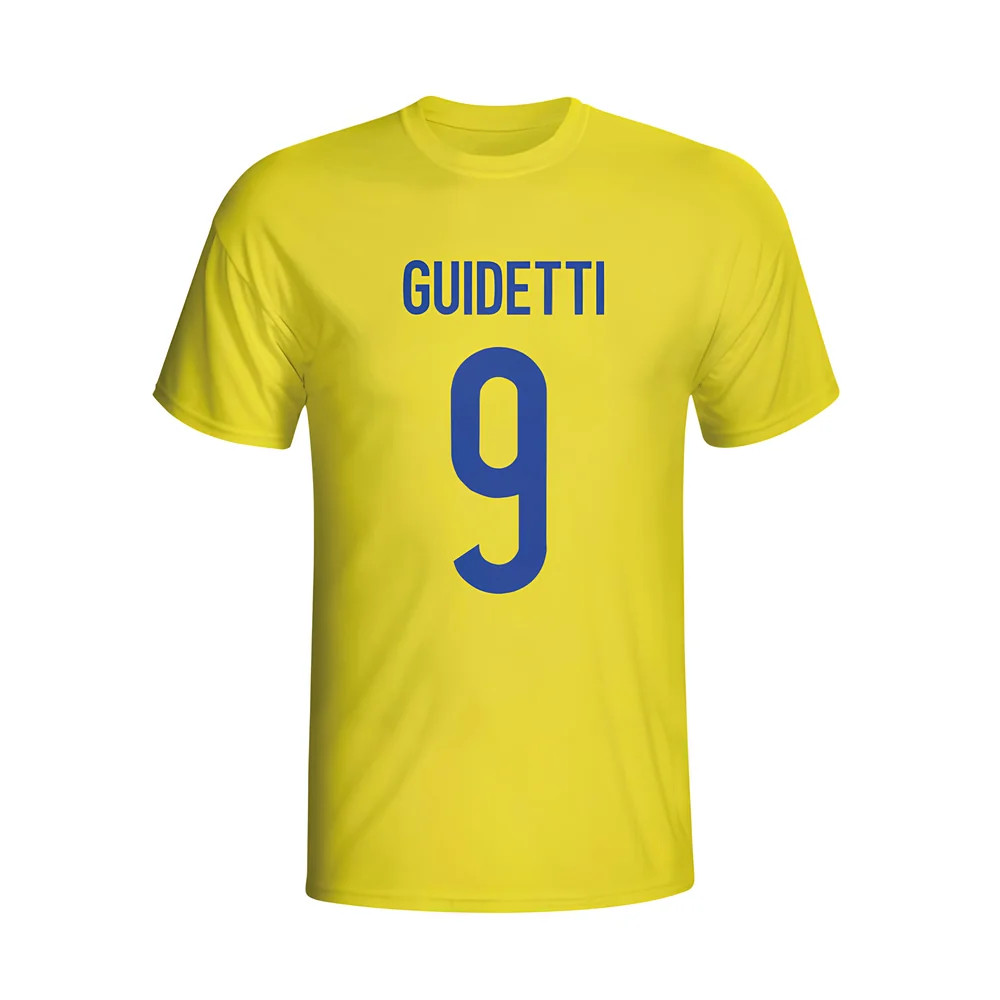Click to view product details and reviews for John Guidetti Sweden Hero T Shirt Yellow. Click to view product details and reviews for John Guidetti Sweden Hero T Shirt Yellow.