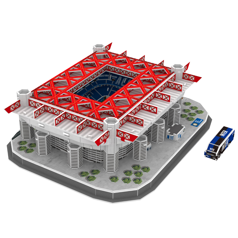 FC Inter Milan 3D Stadium Puzzle [187750] - Uksoccershop