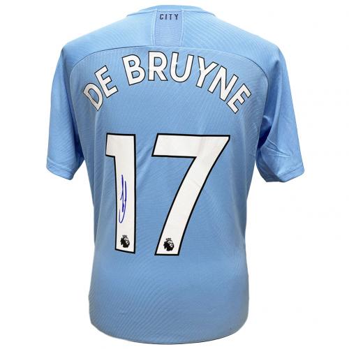 De Bruyne Signed Shirt 2025 | www.applelady.ca