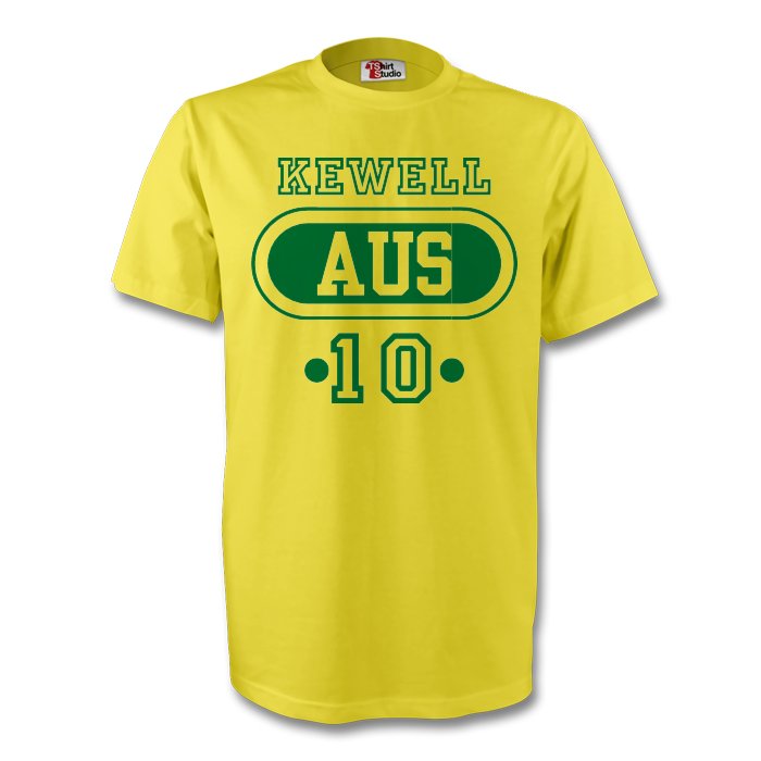 Click to view product details and reviews for Harry Kewell Aus T Shirt Yellow Kids.