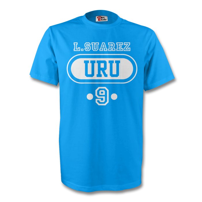 Click to view product details and reviews for Luis Suarez Uruguay Uru T Shirt Sky Blue. Click to view product details and reviews for Luis Suarez Uruguay Uru T Shirt Sky Blue.