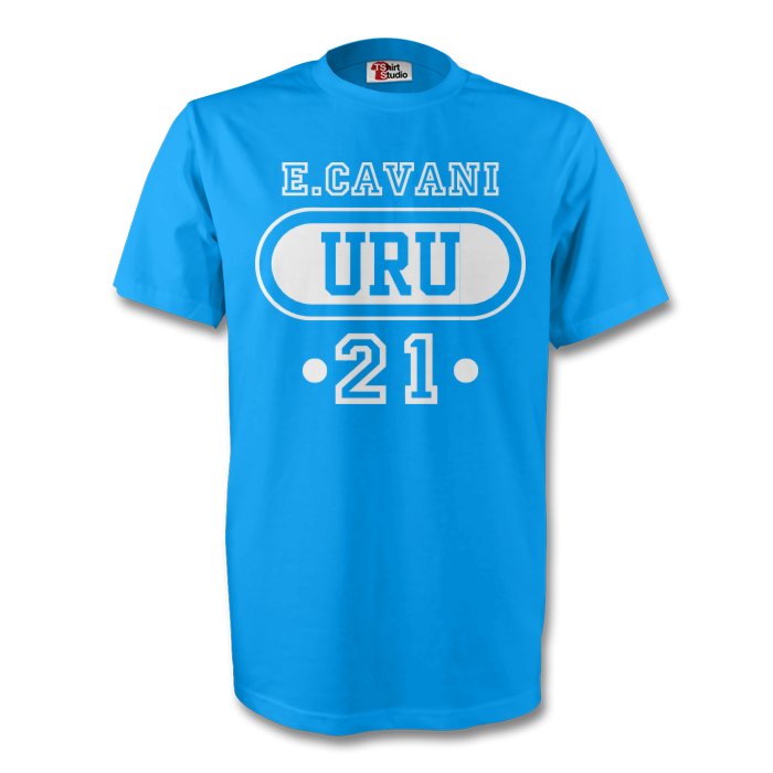 Click to view product details and reviews for Edinson Cavani Uruguay Uru T Shirt Sky Blue.