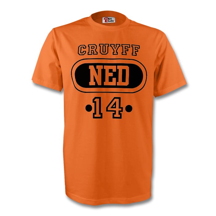 Click to view product details and reviews for Johan Cruyff Holland Ned T Shirt Orange.