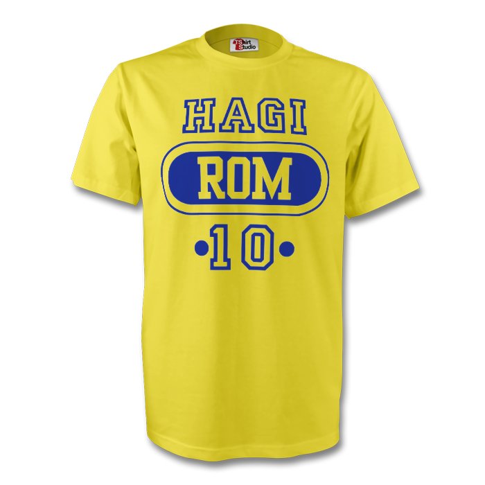 Click to view product details and reviews for Gheorge Hagi Romania Rom T Shirt Yellow Kids.