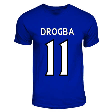 Click to view product details and reviews for Didier Drogba Chelsea Hero T Shirt Royal Blue.