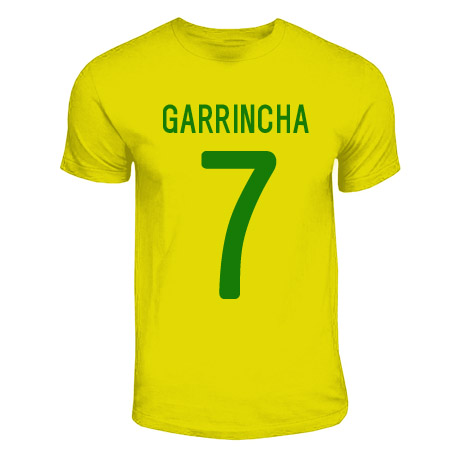 Click to view product details and reviews for Garrincha Brazil Hero T Shirt Yellow. Click to view product details and reviews for Garrincha Brazil Hero T Shirt Yellow.