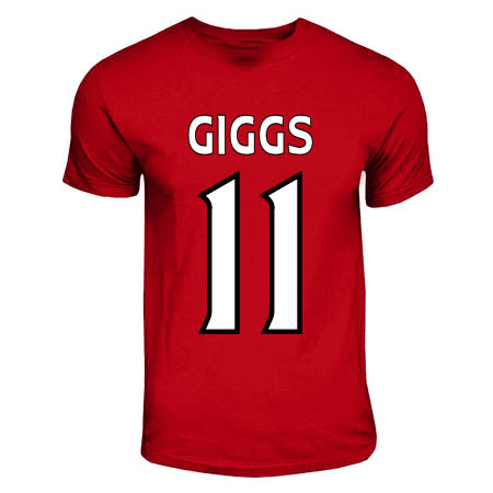 Click to view product details and reviews for Ryan Giggs Manchester United Hero T Shirt Red.