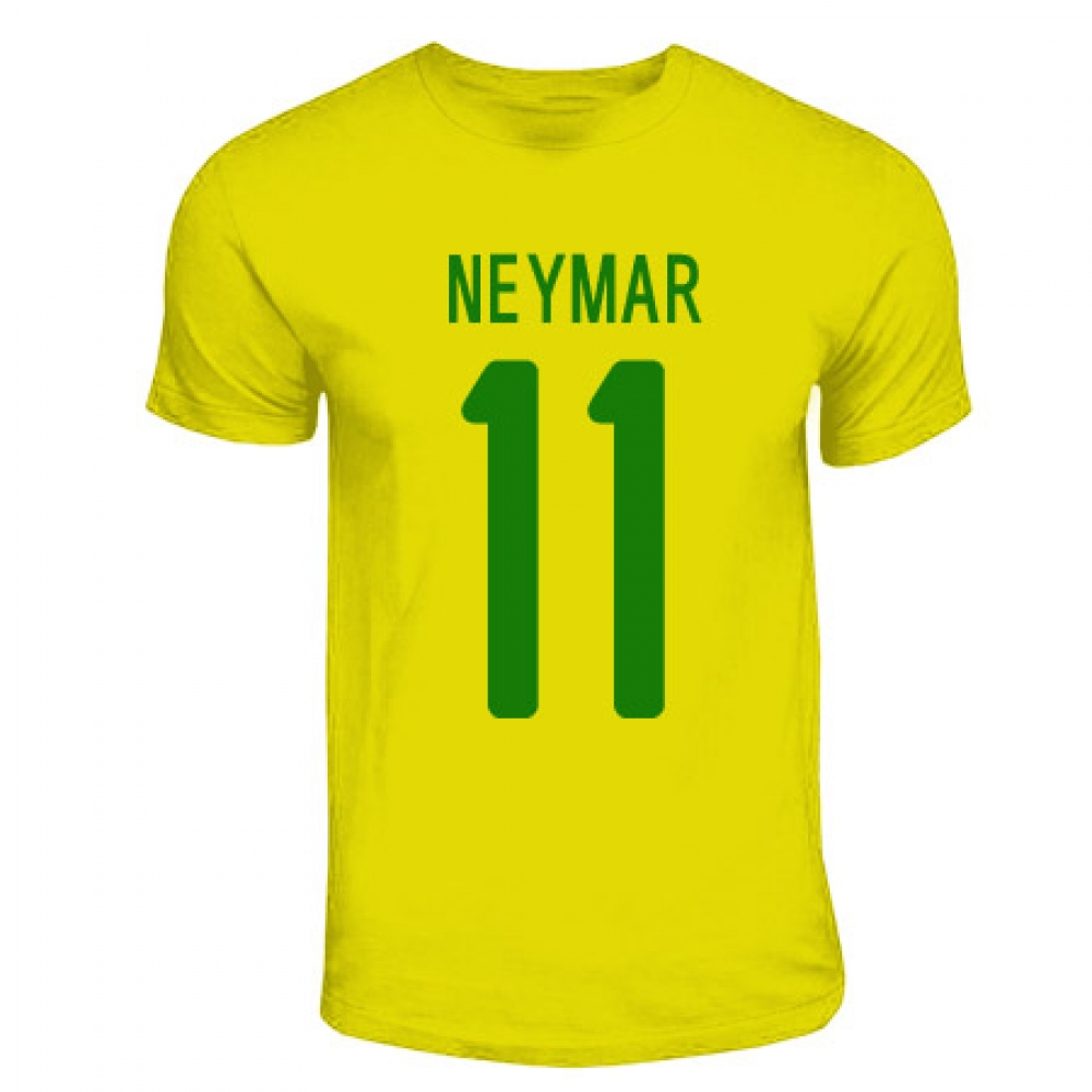 Neymar Brazil Hero T-shirt (Yellow)