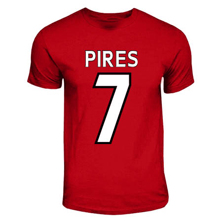 Click to view product details and reviews for Robert Pires Arsenal Hero T Shirt Red. Click to view product details and reviews for Robert Pires Arsenal Hero T Shirt Red.