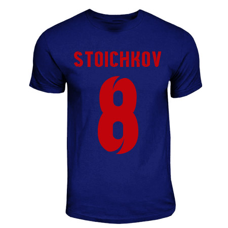 Click to view product details and reviews for Hristo Stoichkov Barcelona Hero T Shirt Navy.