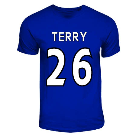 Click to view product details and reviews for John Terry Chelsea Hero T Shirt Royal Blue.