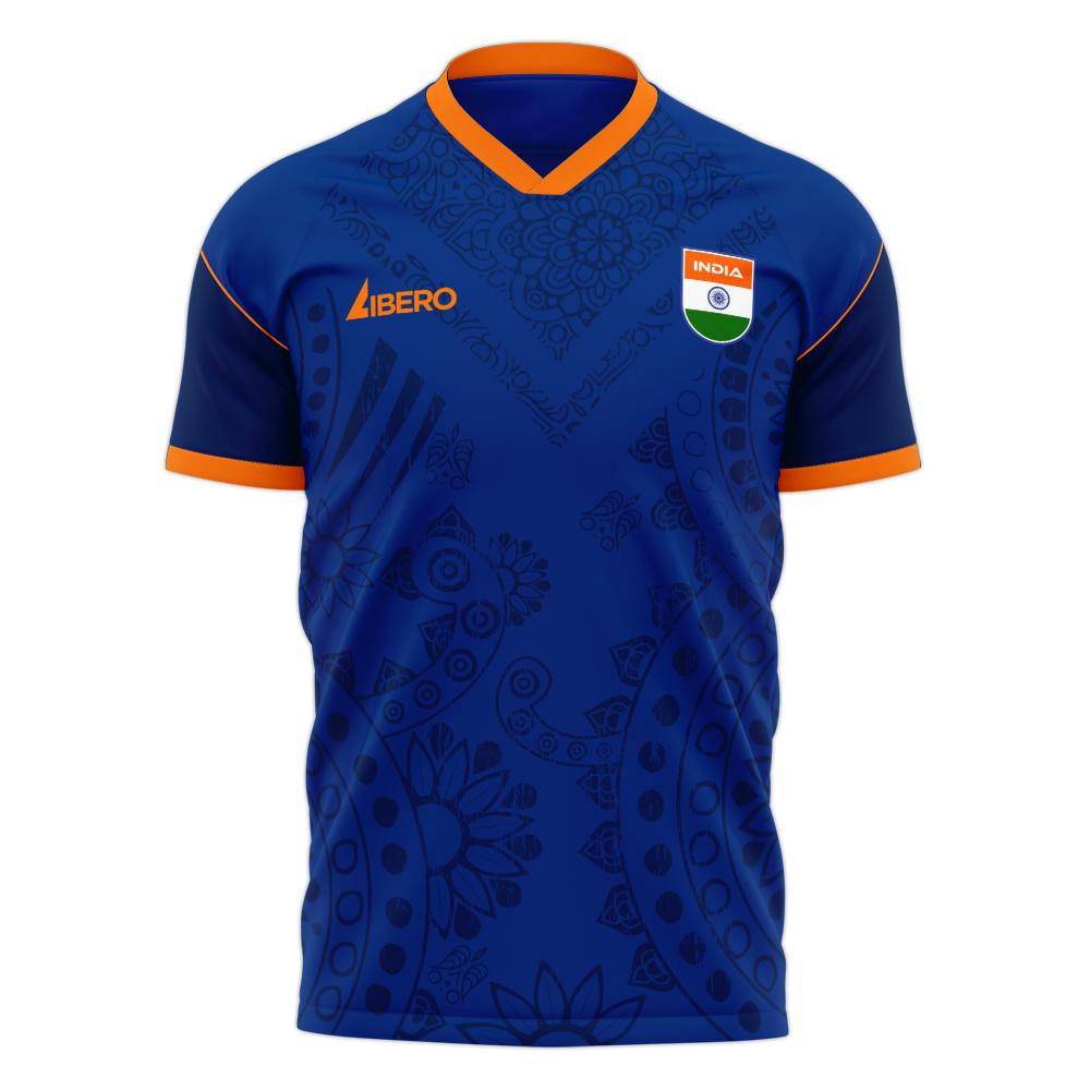 India 2023-2024 Home Concept Football Kit (Libero) - Kids | Libero ...