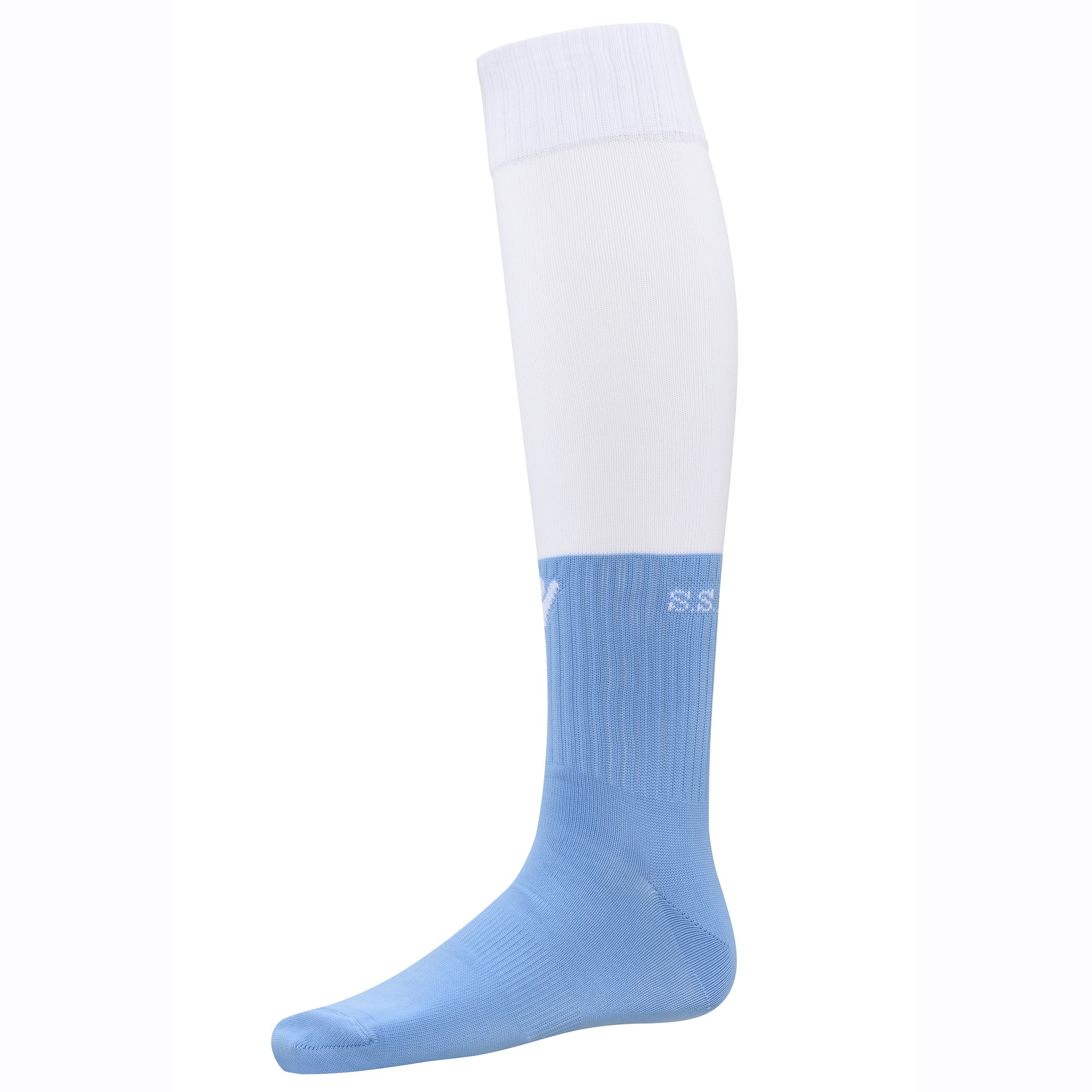 Click to view product details and reviews for 2016 2017 Lazio Home Macron Socks White Blue.