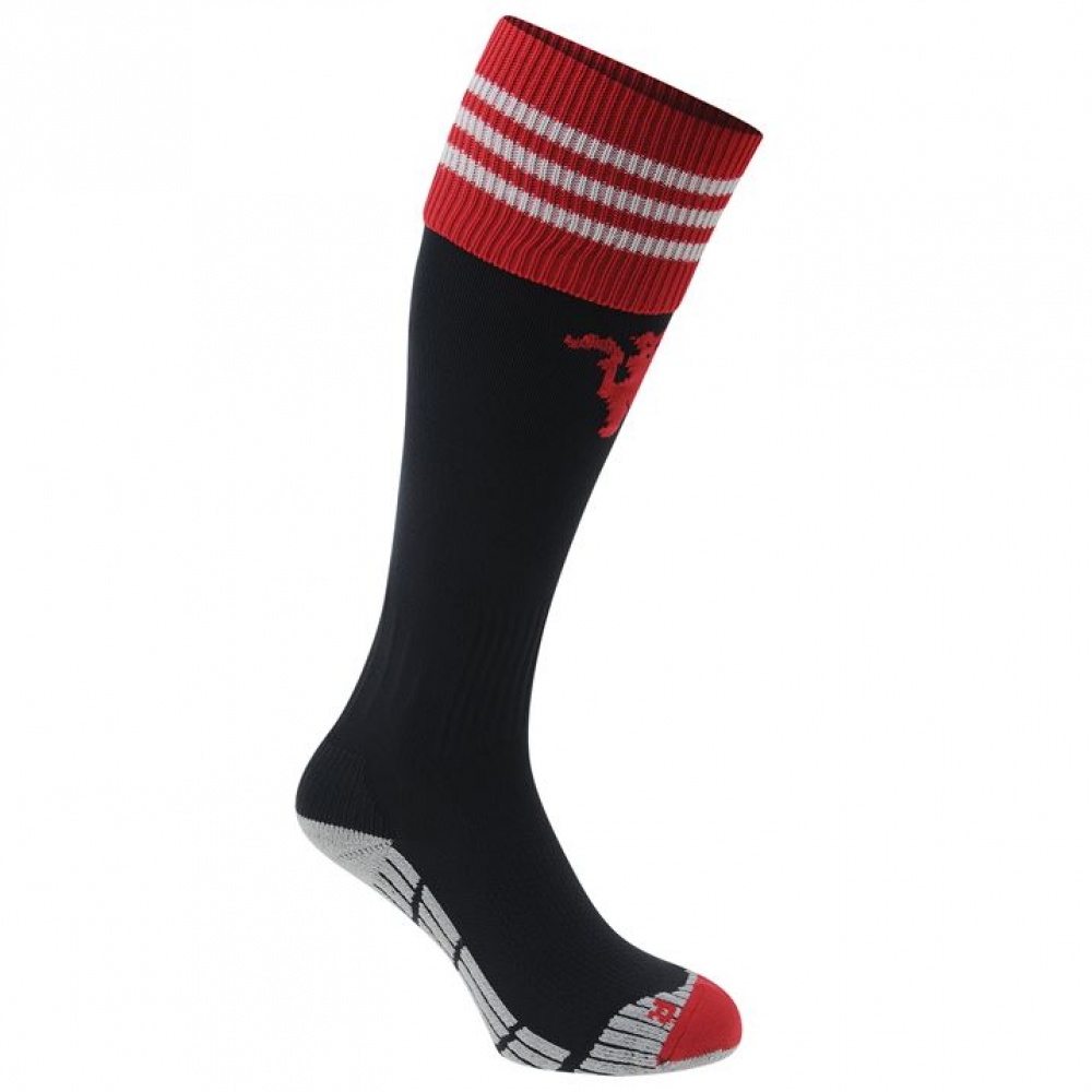 Click to view product details and reviews for 2015 2016 Man Utd Adidas Home Socks Black.