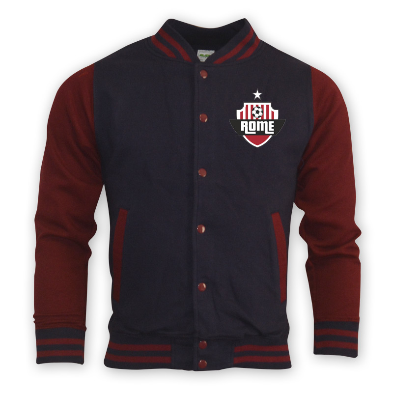 Click to view product details and reviews for Roma College Baseball Jacket Navy. Click to view product details and reviews for Roma College Baseball Jacket Navy.