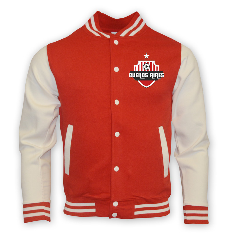 Click to view product details and reviews for River Plate College Baseball Jacket Red. Click to view product details and reviews for River Plate College Baseball Jacket Red.