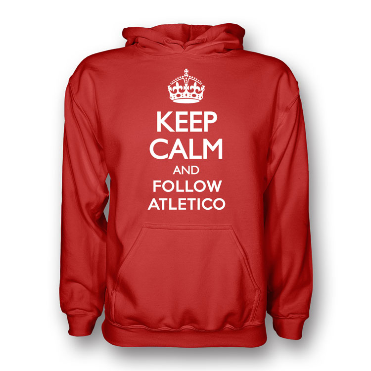 Click to view product details and reviews for Keep Calm And Follow Atletico Madrid Hoody Red Kids.