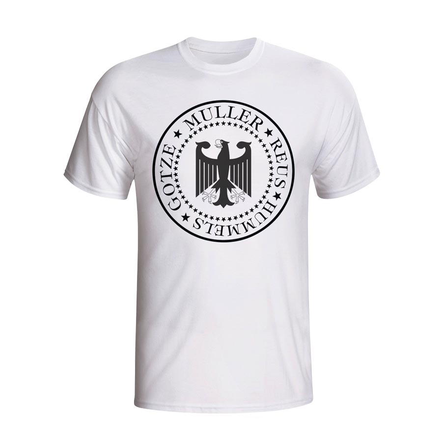 Click to view product details and reviews for Germany Presidential T Shirt White. Click to view product details and reviews for Germany Presidential T Shirt White.