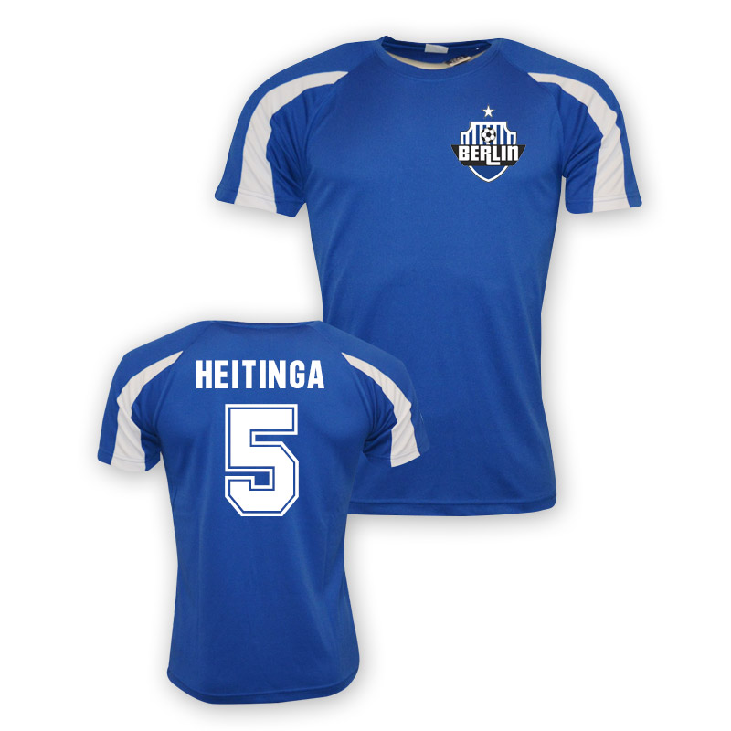 Click to view product details and reviews for John Heitinga Hertha Berlin Sports Training Jersey Blue.