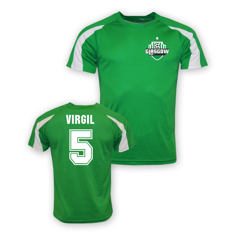 Click to view product details and reviews for Virgin Van Dijk Celtic Sports Training Jersey Green.