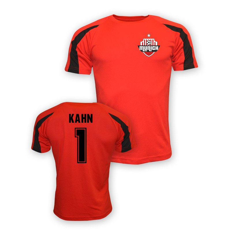 Click to view product details and reviews for Olivier Kahn Bayern Munich Sports Training Jersey Red Kids.