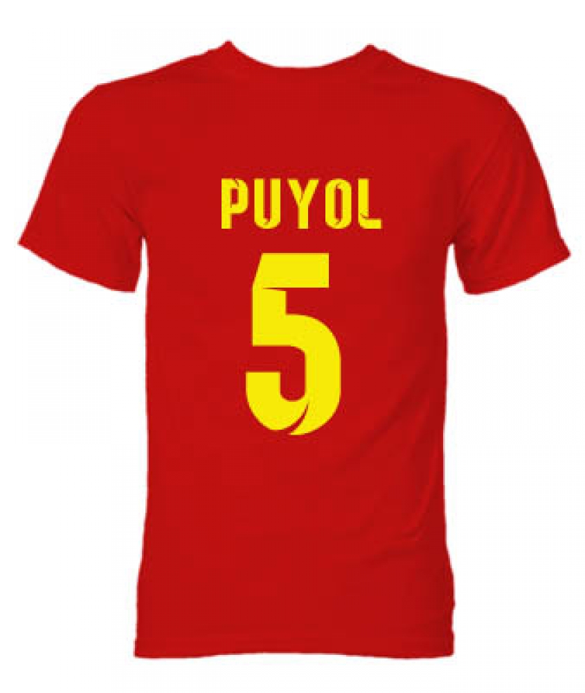 Click to view product details and reviews for Barcelona Carlos Puyol Hero T Shirt Red.