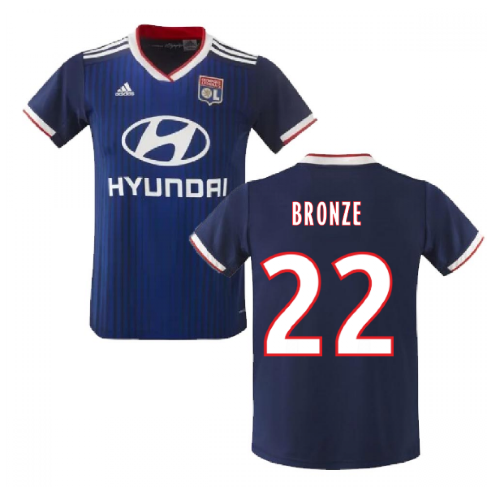 Click to view product details and reviews for 2019 2020 Olympique Lyon Adidas Away Football Shirt Bronze 22.