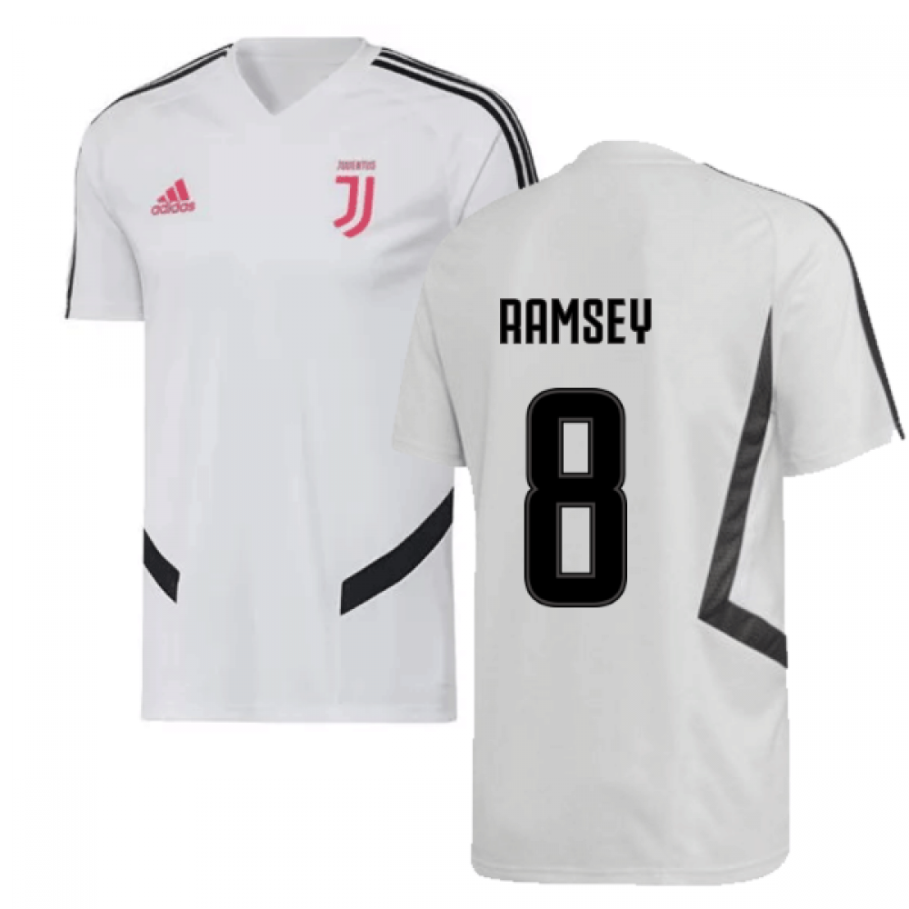 Click to view product details and reviews for 2019 2020 Juventus Adidas Training Shirt White Ramsey 8.