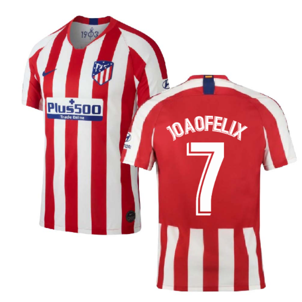 Click to view product details and reviews for 2019 2020 Atletico Madrid Home Nike Shirt Kids Joao Felix 7. Click to view product details and reviews for 2019 2020 Atletico Madrid Home Nike Shirt Kids Joao Felix 7.