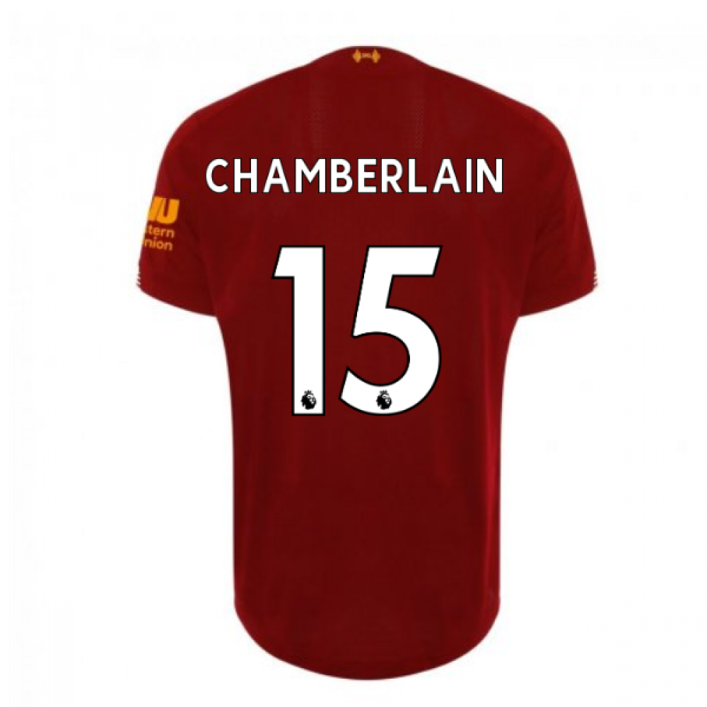 Click to view product details and reviews for 2019 2020 Liverpool Home Football Shirt Chamberlain 15.
