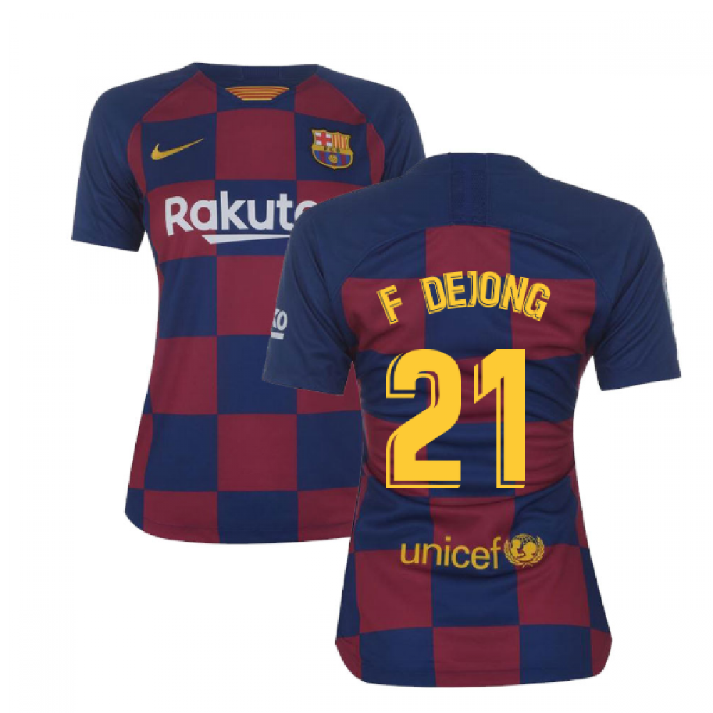 Click to view product details and reviews for 2019 2020 Barcelona Home Nike Ladies Shirt F De Jong 21. Click to view product details and reviews for 2019 2020 Barcelona Home Nike Ladies Shirt F De Jong 21.