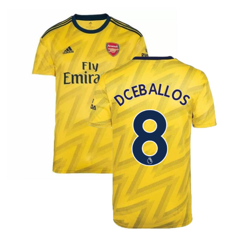 Click to view product details and reviews for 2019 2020 Arsenal Adidas Away Football Shirt D Ceballos 8.