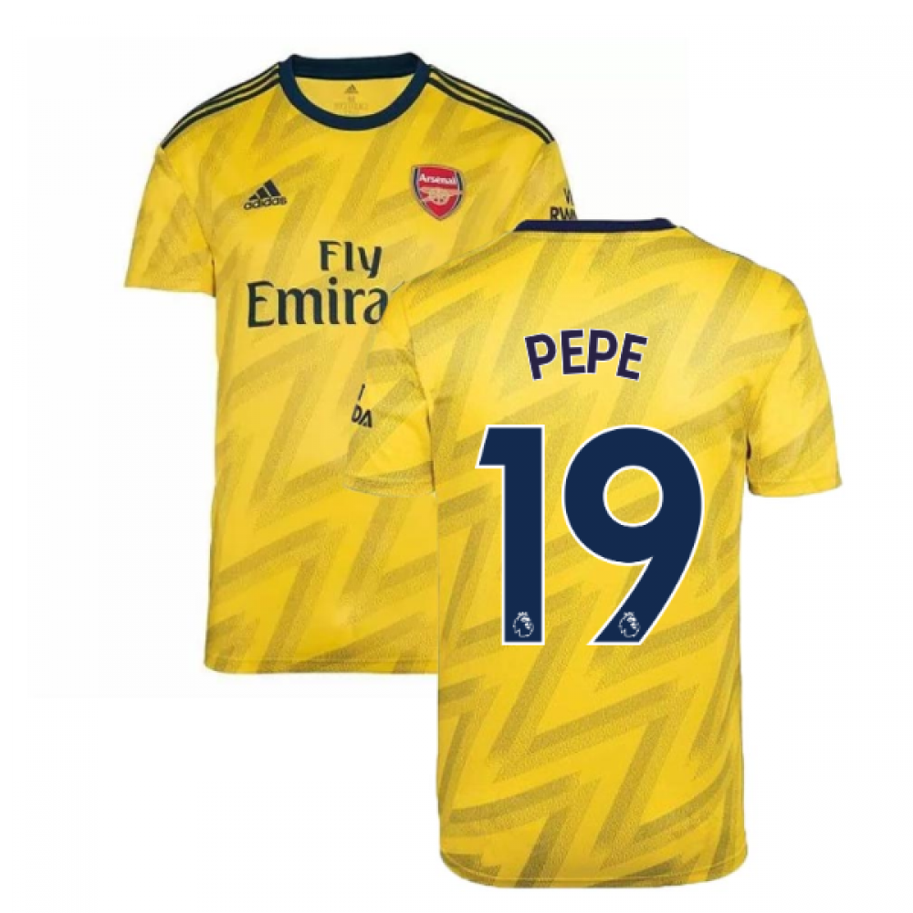 Click to view product details and reviews for 2019 2020 Arsenal Adidas Away Football Shirt Pepe 19. Click to view product details and reviews for 2019 2020 Arsenal Adidas Away Football Shirt Pepe 19.