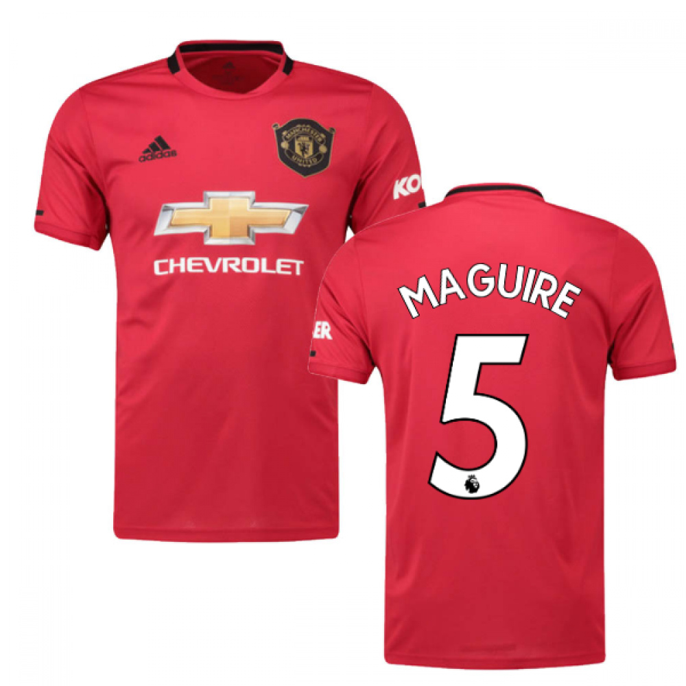 Click to view product details and reviews for 2019 2020 Man Utd Adidas Home Football Shirt Kids Maguire 5.