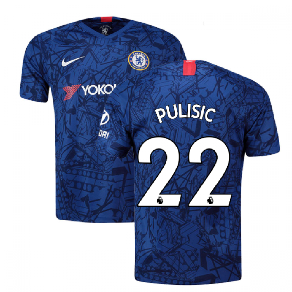 Click to view product details and reviews for 2019 20 Chelsea Home Vapor Match Shirt Pulisic 22 Kids.