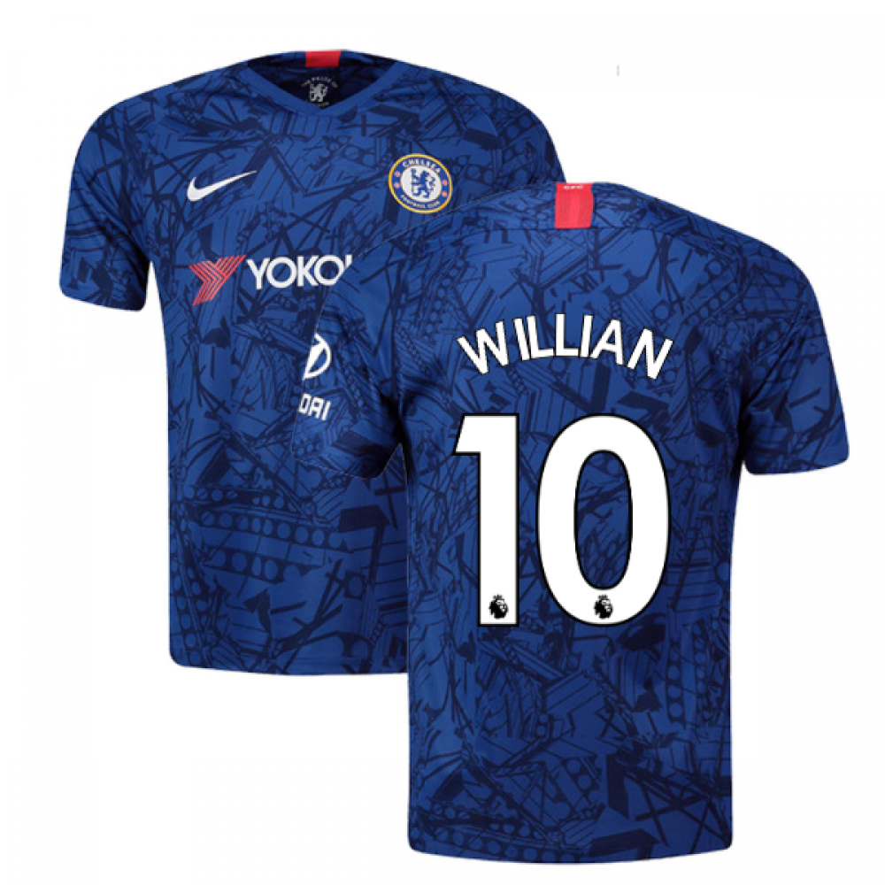 Click to view product details and reviews for 2019 20 Chelsea Home Shirt Willian 10.
