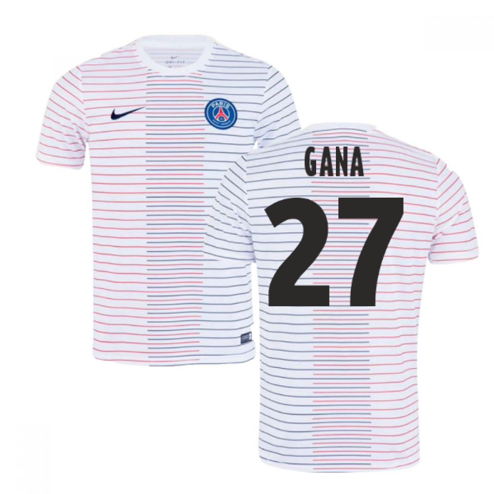2019-2020 PSG Nike Pre-Match Training Shirt (White) - Kids (Gana 27)