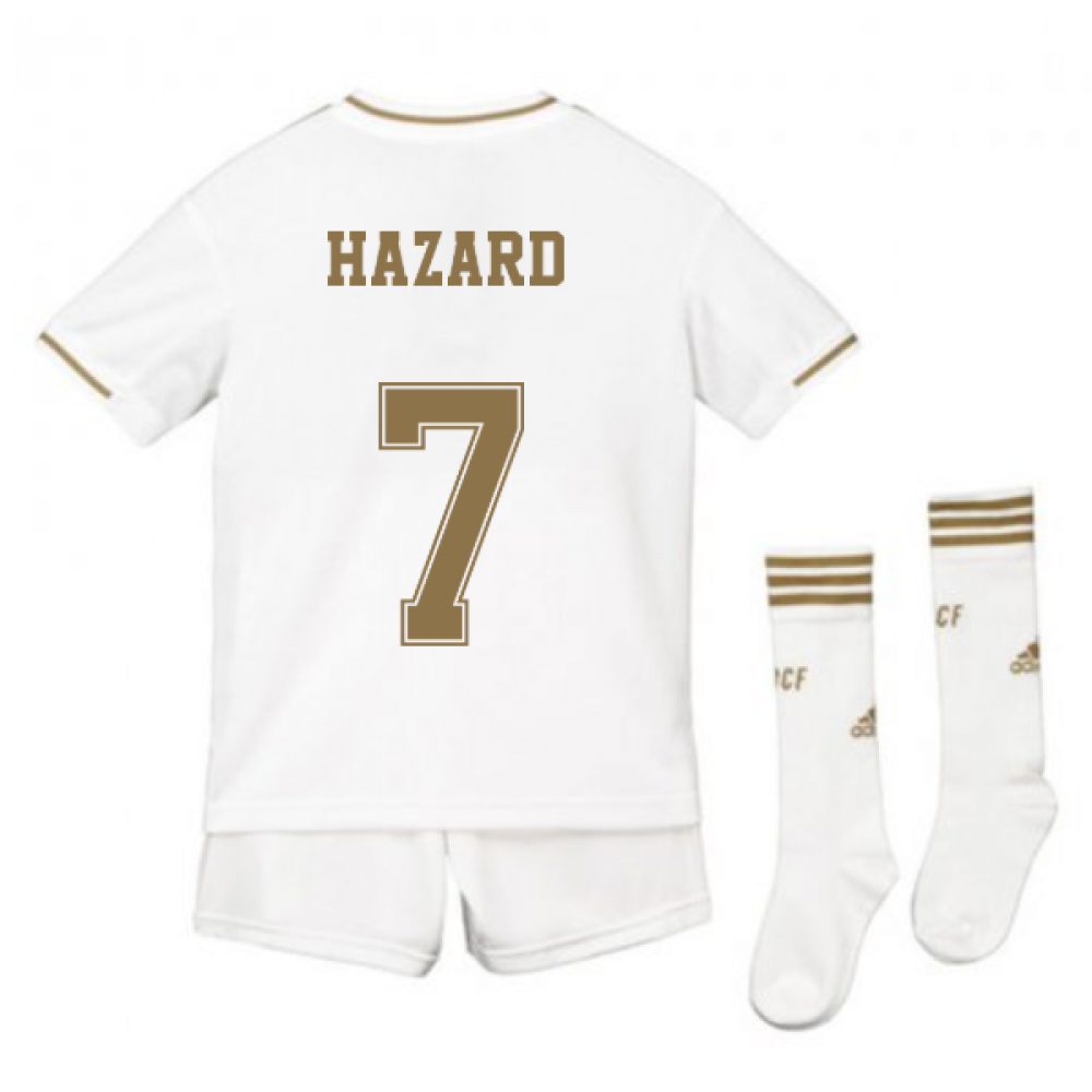 Click to view product details and reviews for 2019 2020 Real Madrid Adidas Home Full Kit Kids Hazard 7.