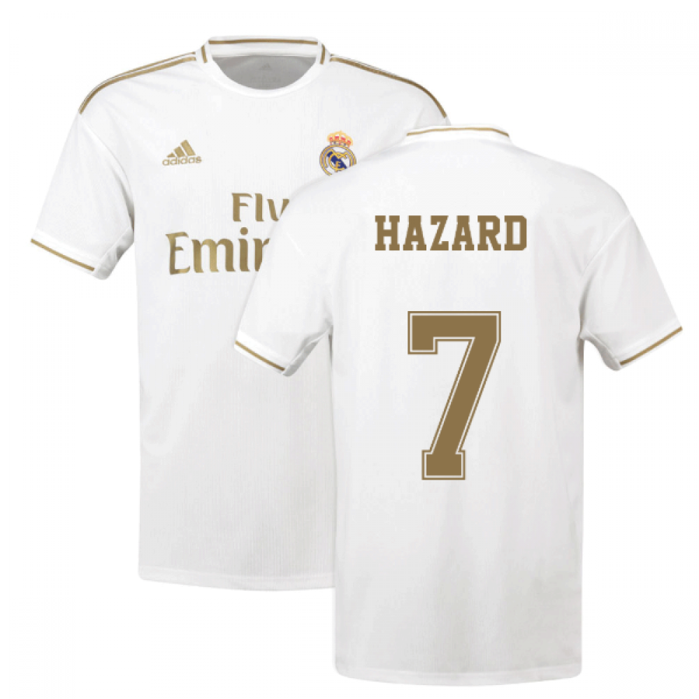 Click to view product details and reviews for 2019 2020 Real Madrid Adidas Home Shirt Kids Hazard 7.