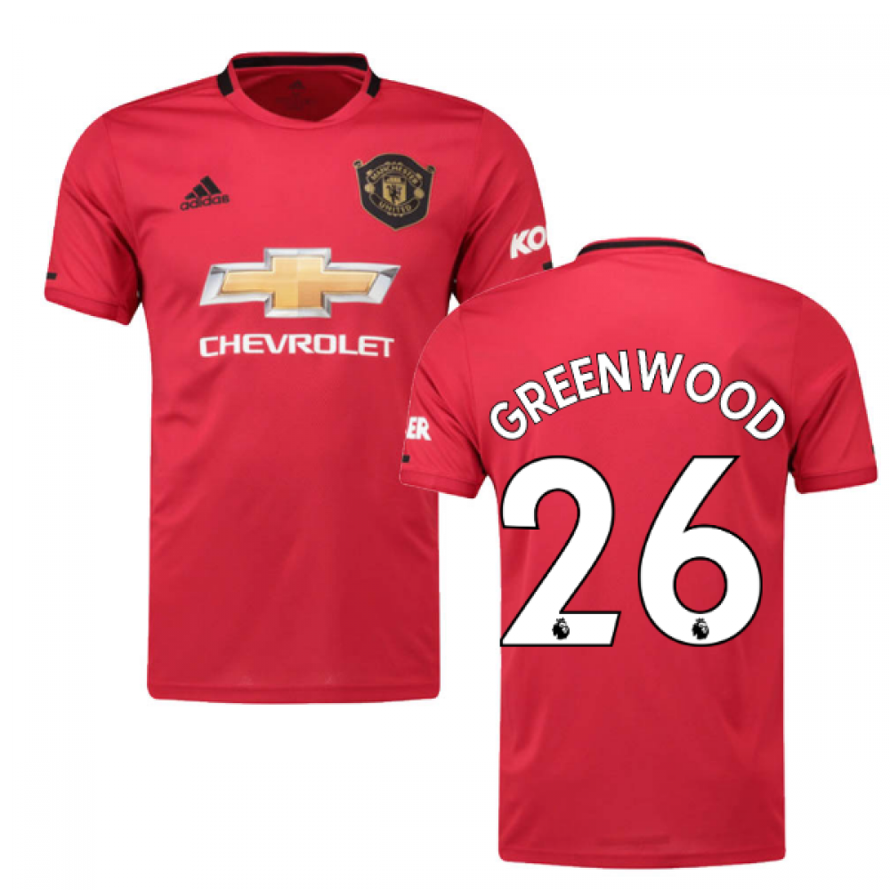 Click to view product details and reviews for 2019 2020 Man Utd Adidas Home Football Shirt Kids Greenwood 26. Click to view product details and reviews for 2019 2020 Man Utd Adidas Home Football Shirt Kids Greenwood 26.