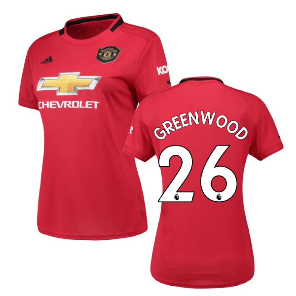 Click to view product details and reviews for 2019 2020 Man Utd Adidas Womens Home Shirt Greenwood 26.