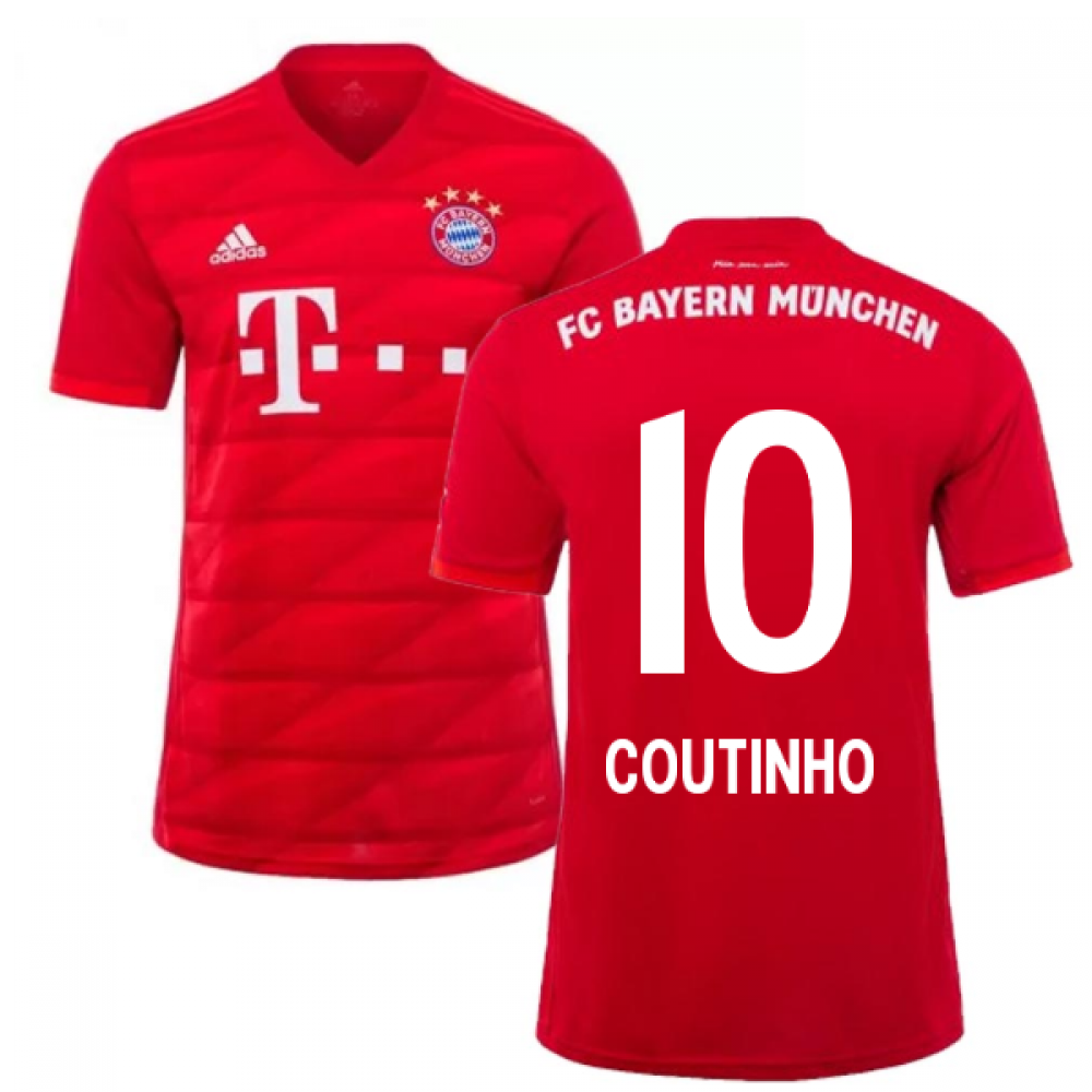Click to view product details and reviews for 2019 2020 Bayern Munich Adidas Home Football Shirt Coutinho 10.