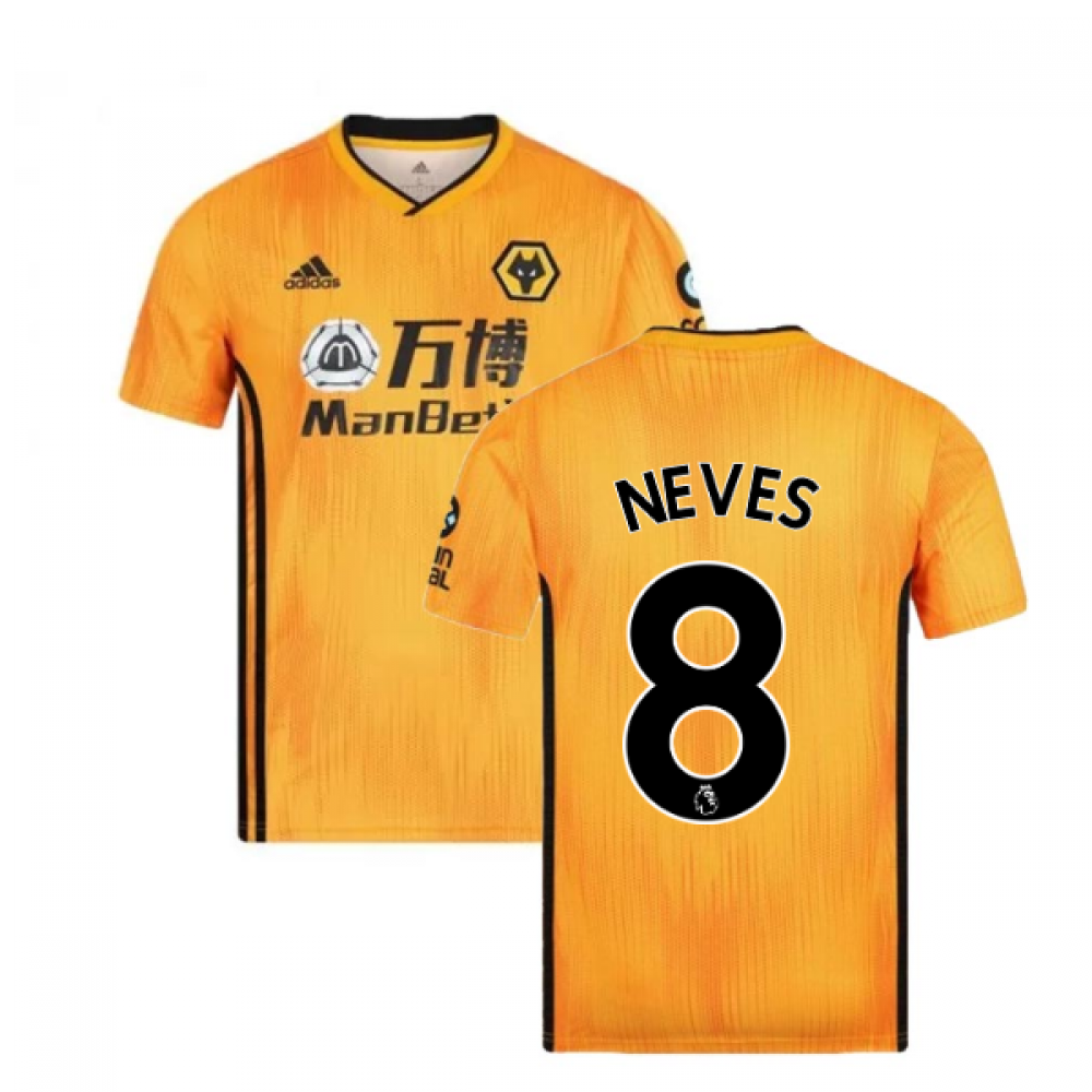 Click to view product details and reviews for 2019 2020 Wolves Home Football Shirt Neves 8. Click to view product details and reviews for 2019 2020 Wolves Home Football Shirt Neves 8.